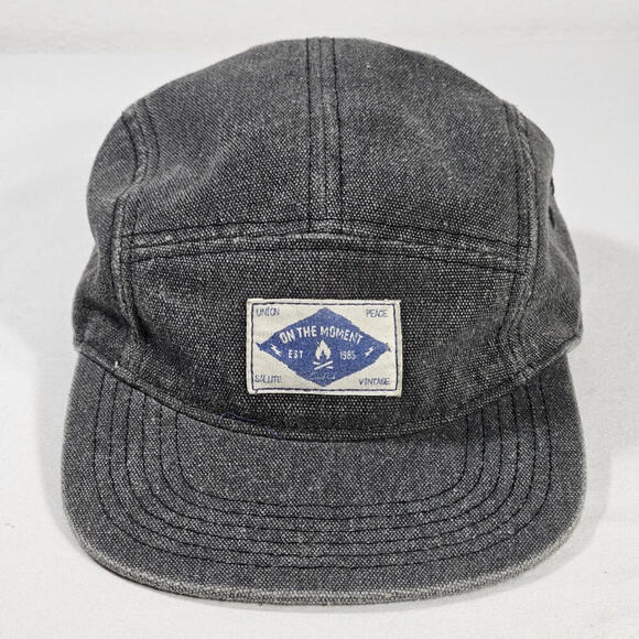 Clape 5 Panel Cara Park Strapback Hat On The Moment Peace Union Washed Cotton - Picture 1 of 11